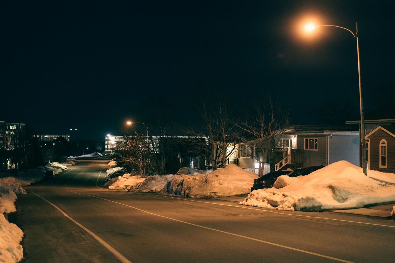 North York at night